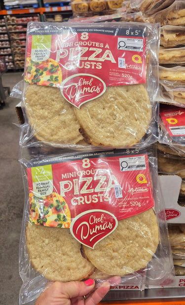 Chef Dumas Mini Pizza Crusts - 1 x 520 Grams